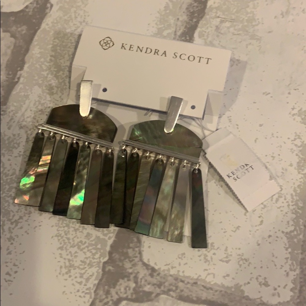 Kendra Scott Layne BSV Earrings NWT - Picture 2 of 4